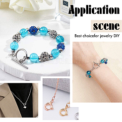 304 Stainless Steel Ring Toggle Clasps&nbsp;STAS-UN0007-66