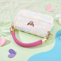 Imitation Leather Braided Bag Straps&nbsp;FIND-WH0126-682B