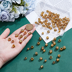 100Pcs 10 Styles Tibetan Style Alloy European Beads&nbsp;MPDL-PH0001-17