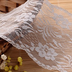 Lace Trim Nylon Ribbon for Jewelry Making&nbsp;ORIB-L005-11