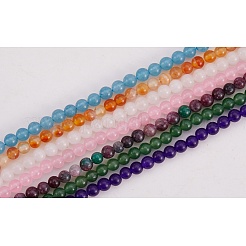 7 Strands 7 Style Natural Malaysia Jade & White Jade & Carnelian Beads Strands&nbsp;G-SZ0001-48