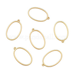 Alloy Open Back Bezel Pendants&nbsp;PALLOY-T085-08LG