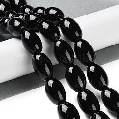 Natural Black Onyx Agate Beads Strands&nbsp;G-NH0019-C05-13