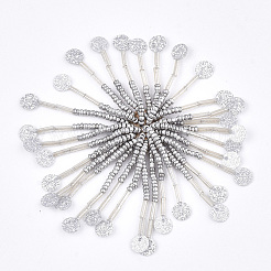 Glass Seed Beads Cabochons&nbsp;FIND-T044-04D