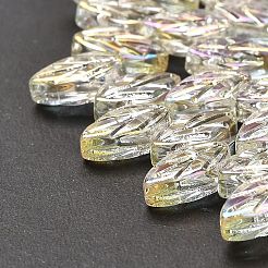Electroplate Glass Beads Strands&nbsp;X-EGLA-B004-02A-FR01