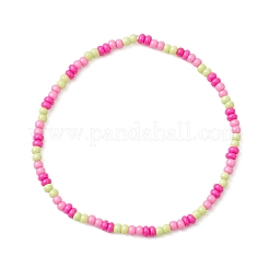 3Pcs 3 Colors Boho Glass Seed Beaded Stretch Bracelet Sets for Women&nbsp;BJEW-MZ00340