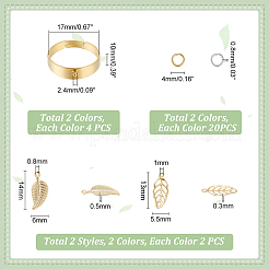 DIY Charms Ring Making Kit&nbsp;DIY-UN0004-89