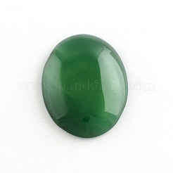 Natural Green Agate Gemstone Cabochons&nbsp;G-R270-14