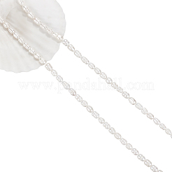 2 Strands Natural Cultured Freshwater Pearl Beads Strands&nbsp;PEAR-NB0002-30