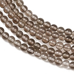 Natural Smoky Quartz Beads Strands&nbsp;G-N0195-02-3mm-01