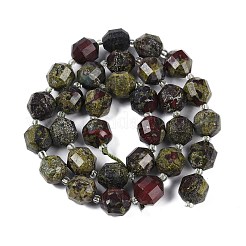 Natural Dragon Blood Beads Strands&nbsp;G-O201B-138G
