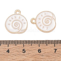 Alloy Enamel Pendants&nbsp;AL-CBAE435-12G-03