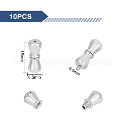10PCS 304 Stainless Steel Screw Clasps&nbsp;STAS-UN0045-08