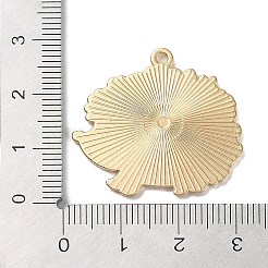 Golden Plated Alloy Enamel Pendants&nbsp;ENAM-Q504-01G