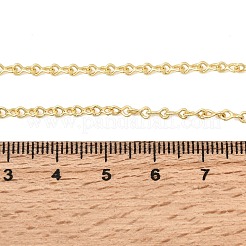 2.5MM Brass Twisted Infinity Link Chain Necklaces for Women&nbsp;NJEW-F366-07B-G