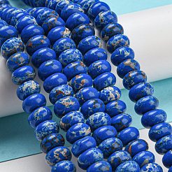 Synthetic Imperial Jasper Dyed Beads Strands&nbsp;G-D077-E01-01A