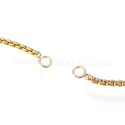 Adjustable 304 Stainless Steel Bracelet Making&nbsp;X-STAS-G169-01G-A