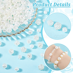 300Pcs 3 Styles Imitation Pearl Acrylic Beads&nbsp;OACR-GA0001-20