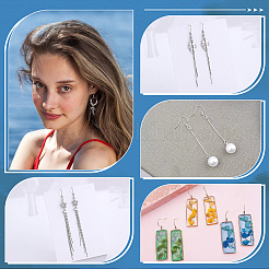 100Pcs 304 Stainless Steel Earring Hooks&nbsp;STAS-UN0036-31