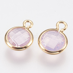 Glass Charms&nbsp;KK-Q752-006G