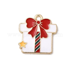Christmas Alloy Enamel Pendants&nbsp;FIND-H055-17F-G
