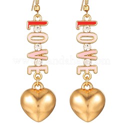 Alloy & Enamel Dangle Earrings&nbsp;FS-WG632E1-02