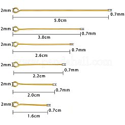 Brass Eye Pin&nbsp;KK-PH0036-18