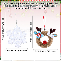 Christmas Theme DIY Jewelry Making Kit&nbsp;DIY-SC0032-75