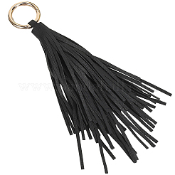 2Pcs PU Leather Tassel Pendant Keychains&nbsp;FIND-CL0002-41D