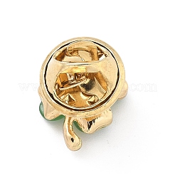 Alloy Lapel Pin Backs for Backpack Clothes&nbsp;JEWB-M068-06G-02