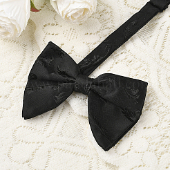 1PC Polyester Imitation Silk Bow Ties for Bridegroom&nbsp;AJEW-SP0003-31A