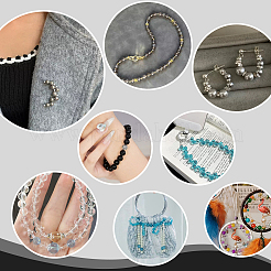 Transparent & Spray Painted Crackle & Imitation Jade Glass Beads&nbsp;GLAA-PH0003-47H