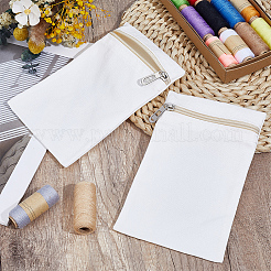 Canvas Cloth Zipper Clutch Bags for Cosmetic Jewelry&nbsp;ABAG-WH0072-014B-02