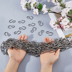 201 Stainless Steel Basketball Net&nbsp;AJEW-WH0709-338B