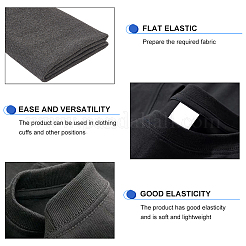 Cotton Ribbing Fabric&nbsp;FIND-WH0152-411C