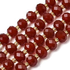 Natural Carnelian(Dyed & Heated) Beads Strands&nbsp;G-D105-B12