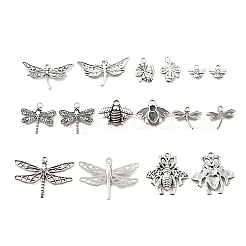 32Pcs 8 Style Tibetan Style Alloy Pendants&nbsp;TIBEP-FP0001-08
