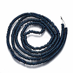 Electroplate Non-magnetic Synthetic Hematite Beads Strands&nbsp;G-T114-58-04