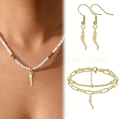 8Pcs 2 Colors Rack Plating Brass Pendants&nbsp;KK-YW0003-40