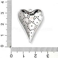 Brass Micro Pave Cubic Zirconia Pendants&nbsp;KK-L229-077B-P
