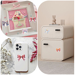 4 Sets PVC Plastic Decorative Sticker Labels&nbsp;DIY-SP0005-32C