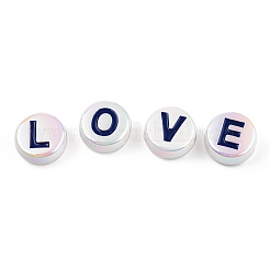 UV Plating Enamel Acrylic Beads&nbsp;PACR-N015-01A