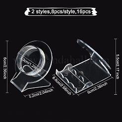 16 Pcs 2 Style Acrylic Bracelet Display Stands&nbsp;BDIS-FG0001-08