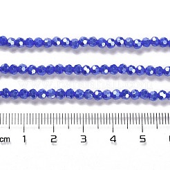 Electroplate Opaque Glass Beads Strands&nbsp;LS-EGLA-A035-P3mm-A07