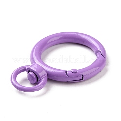 Spray Painted Alloy Swivel Snap Hooks Clasps&nbsp;PALLOY-K257-06