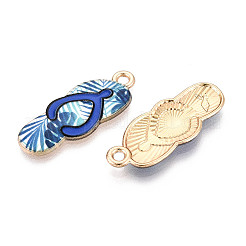 Alloy Enamel Pendants&nbsp;ENAM-T022-39KCG-02