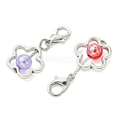 50Pcs Transparent Acrylic Pendant Decorations&nbsp;HJEW-JM04824