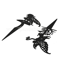 Iron Fairy Garden Stakes&nbsp;AJEW-Z050-01B