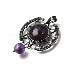Natural Amethyst Pendants&nbsp;GG-CBA7610-03AS-09