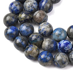 Natural Lapis Lazuli Beads Strands&nbsp;G-A163-07-10mm